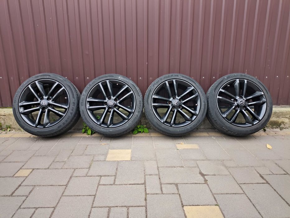 Титанові диски R17 5x110 Opel Astra Vectra Zafira