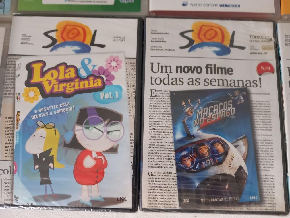 Dvd infantis originais