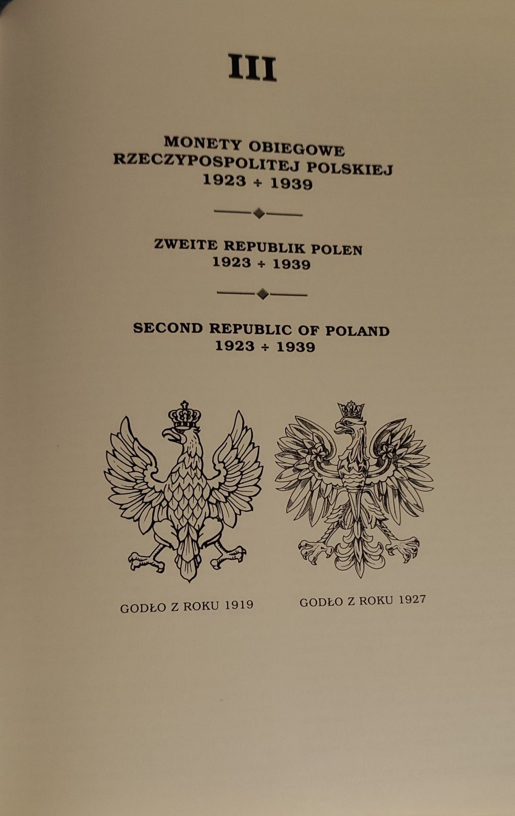 Katalog- Monety polskie od roku 1916- Parchimowicz- 1 wydanie 1996