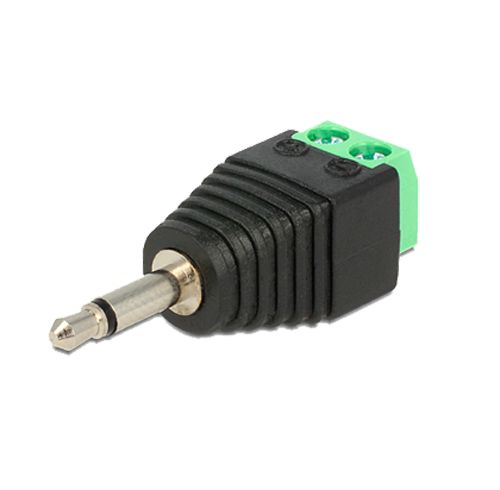 Conector Jack 3.5 mm Mono Saída +/ de 2 terminais-Safire CON297