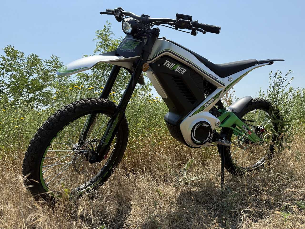 Электро мотоцикл Эндуро МОНСТР Thunder Pro 6.6 кВт. 2025. Enduro байк!