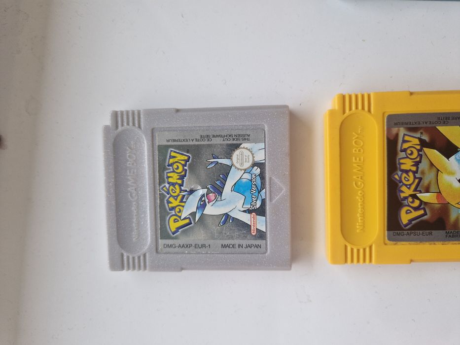 Pokemon Silver na Nintendo Gameboy