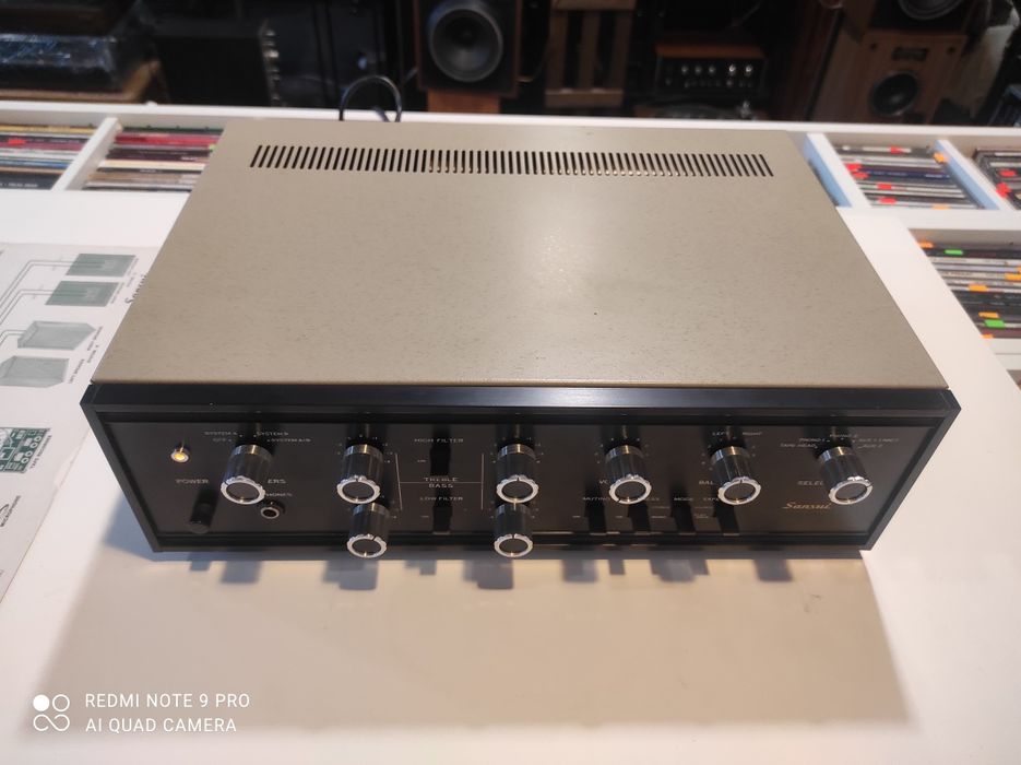 Sansui AU 555 . Wzmacniacz stereo . Stan Super. Gwarancja!