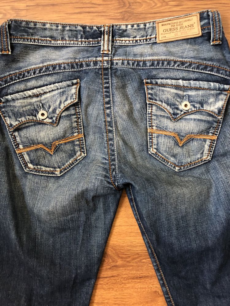 Guess Jeans roz. 32 męskie szorty dżinsowe krótkie spodenki