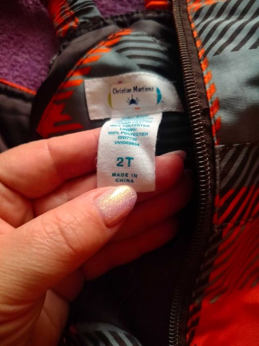 Spodnie zimowe na 2 lstka