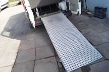 trap rampa podjazd aluminium