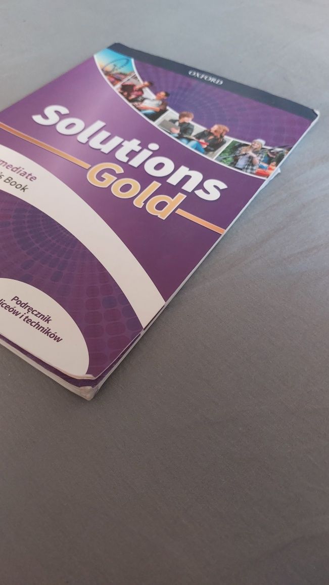 Podręcznik + cw solutions gold