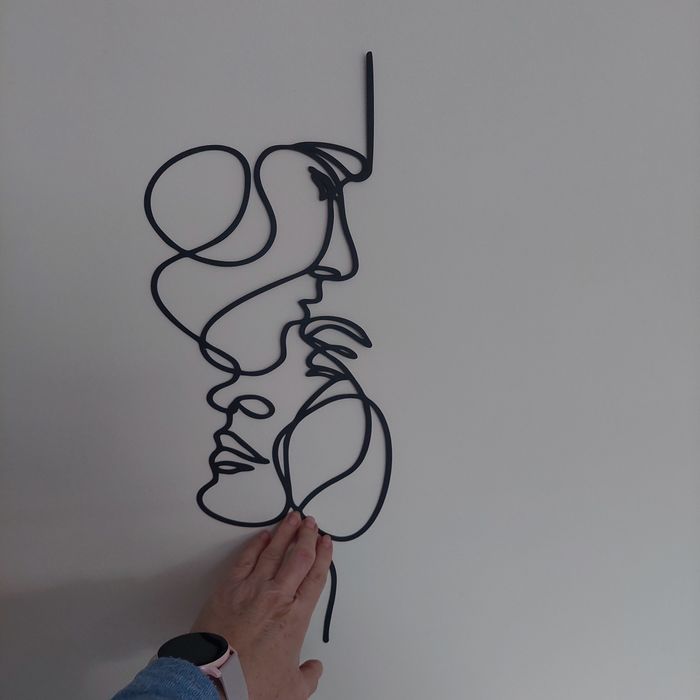 Metaloplastyka na ścianę