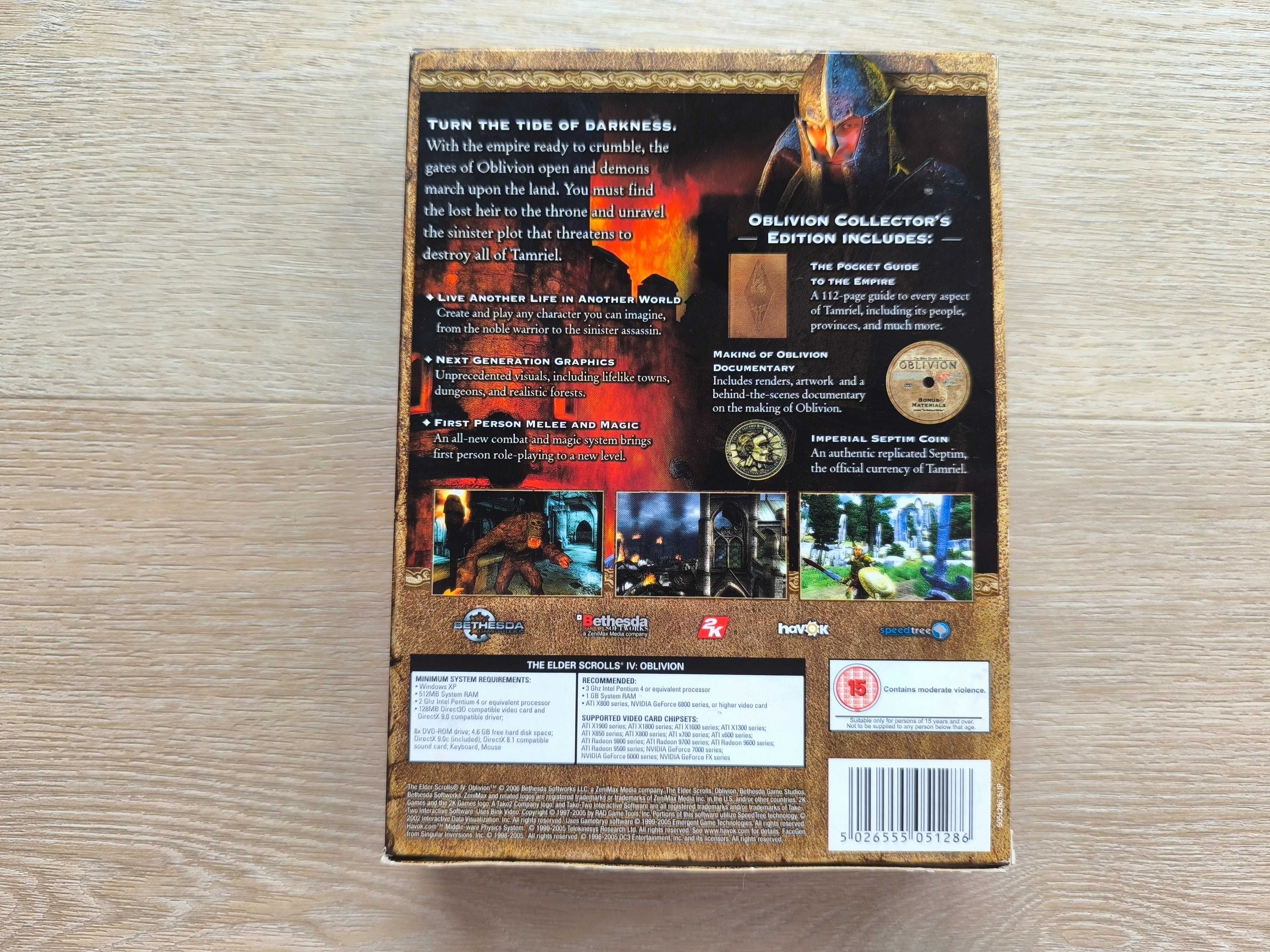 The Elder Scrolls IV Oblivion - Limitowana Edycja Kolekcjonerska [PC]