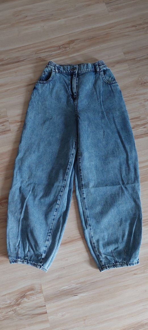 Spodnie jeansowe, Next, 152, bdb
