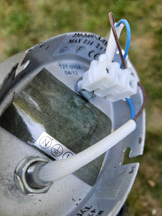 Kinkiet ścienny i sufitowy