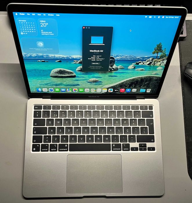 MacBook Air M1 - Bateria 100% + Garantia 3 anos