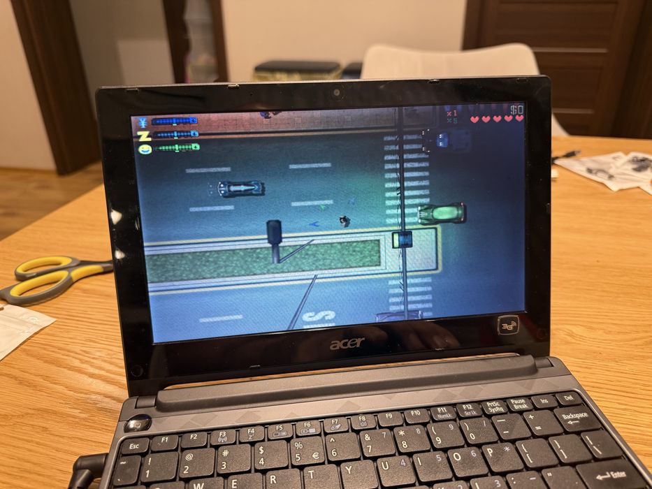 Laptop 10 cali Acer Aspire one D260 win7