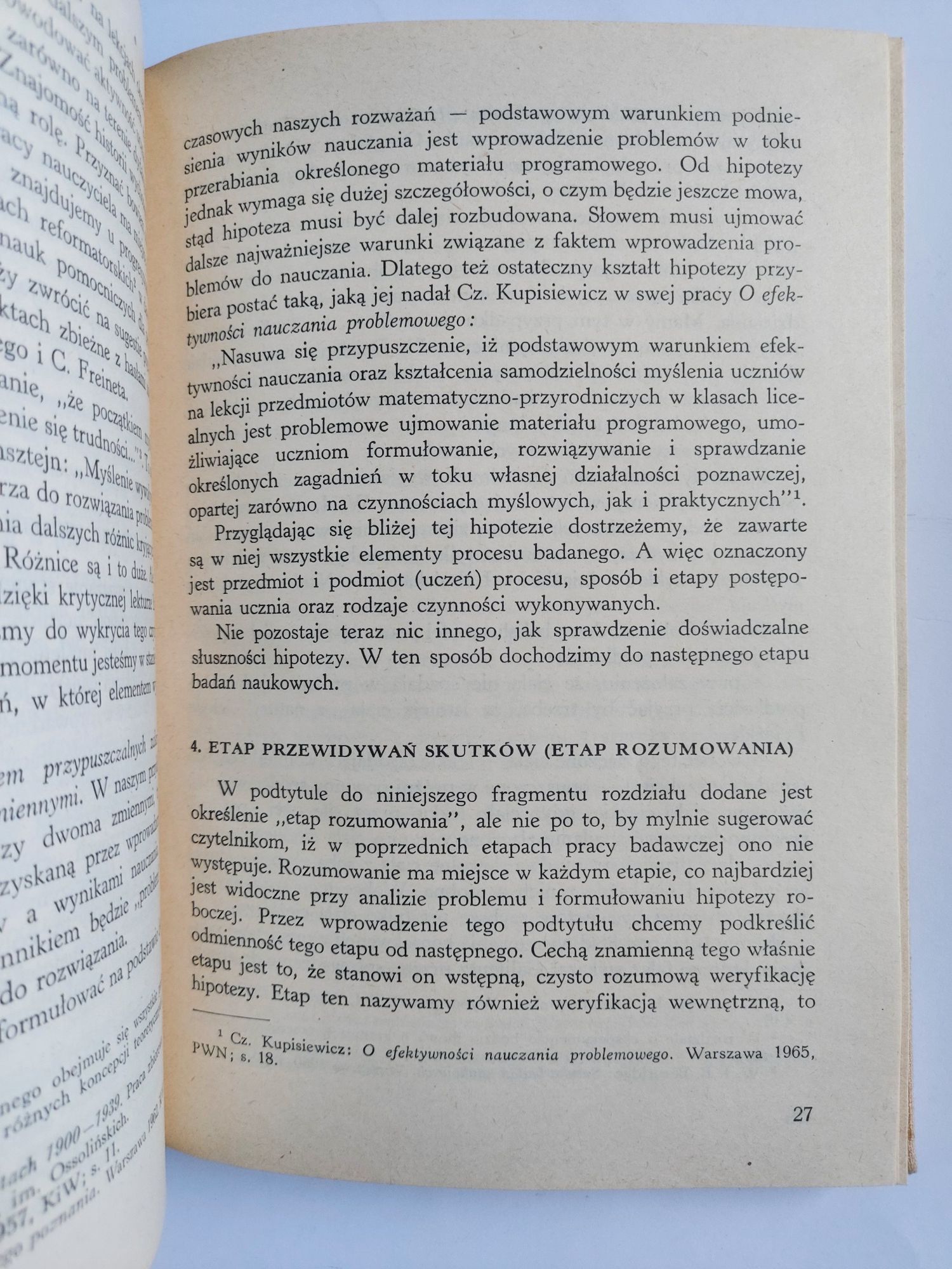 Praca badawcza nauczyciela - Władysław Zaczyński