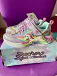 Нові светящиеся кроссовки кросівки Skechers 30-31 р