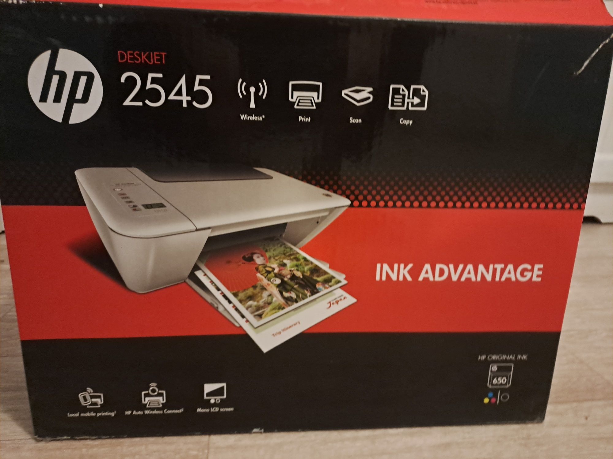 Urządzenie wielofunkcyjne HP deskjet ink advance 2454