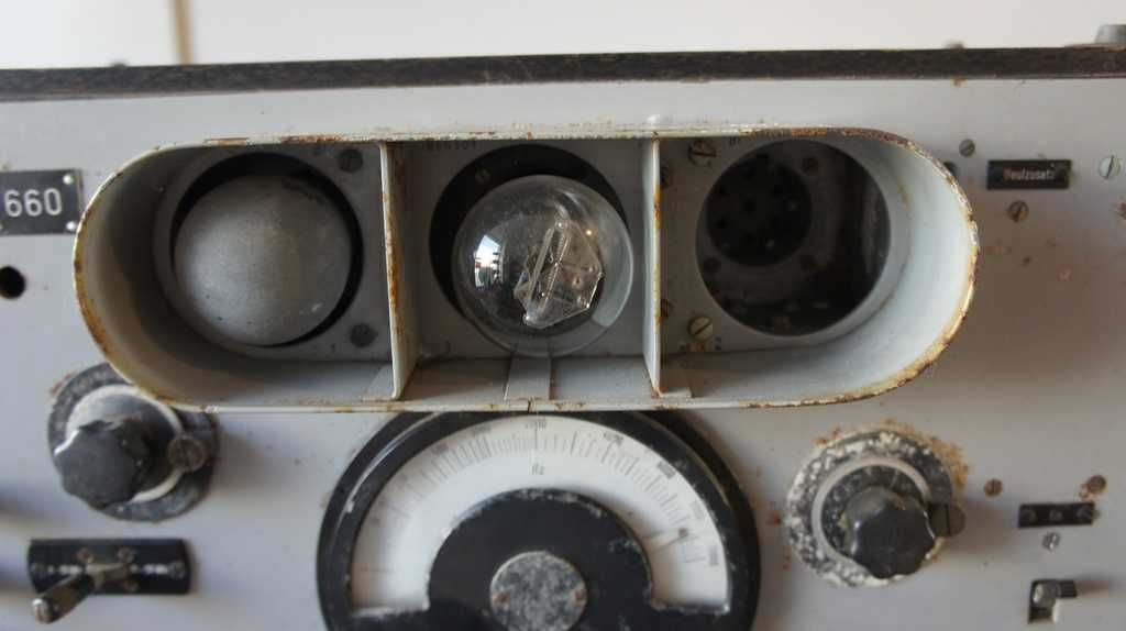 Radiostacja Siemens netzanschluss schwebungssummer 1940 UNIKAT