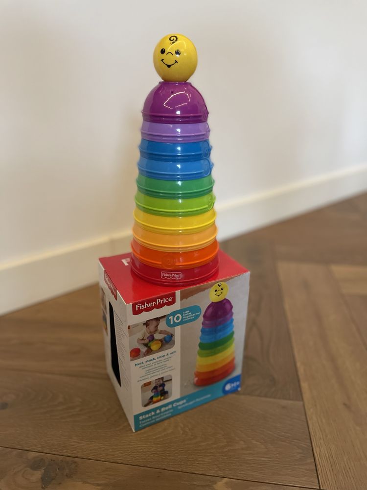 Zabawka Fisher Price kubeczki do układania