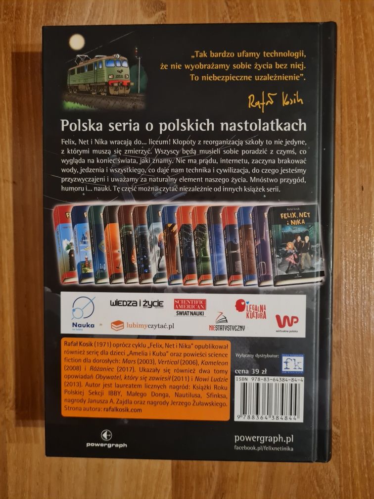 Książka Felix, Net i Nika oraz koniec świata jaki znamy