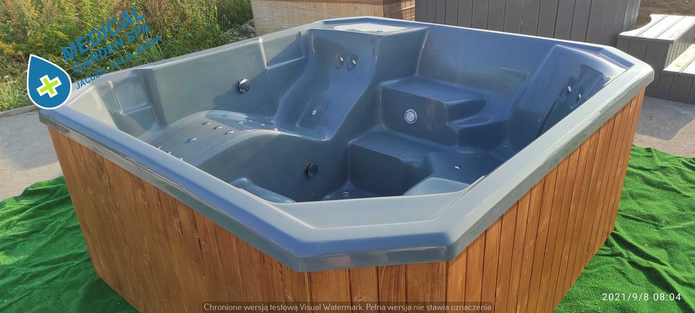 PROMOCJA Ilość ograniczona! Kompletne jacuzzi nowe ! 2m x 2m transport