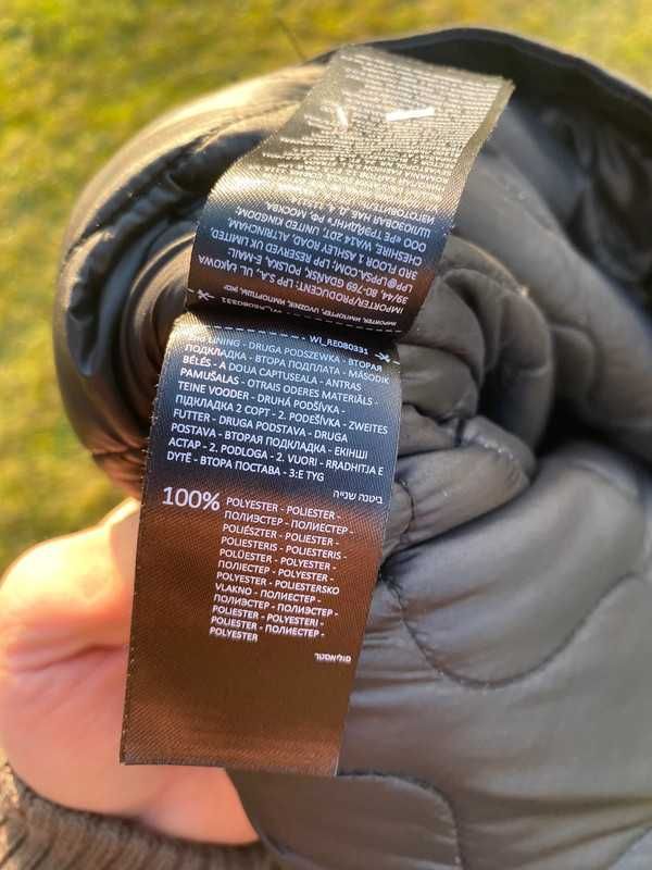 Kurtka męska zimowa długa ciepła Reserved jak nowa czarny L XL