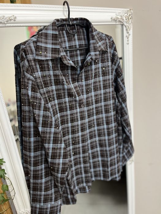 Рубашки в стилі chrome hearts balenciaga