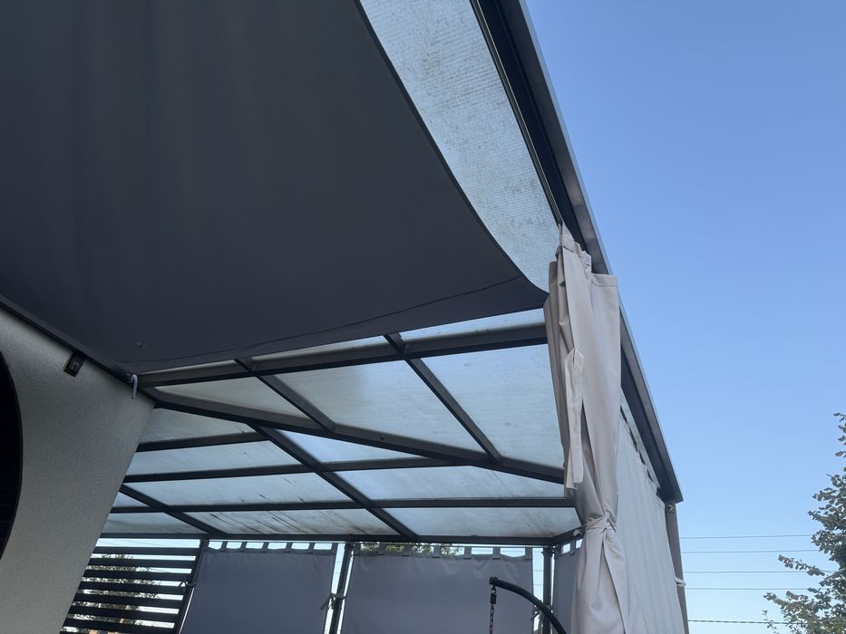 Zadaszenie tarasu wraz ze stelarzem