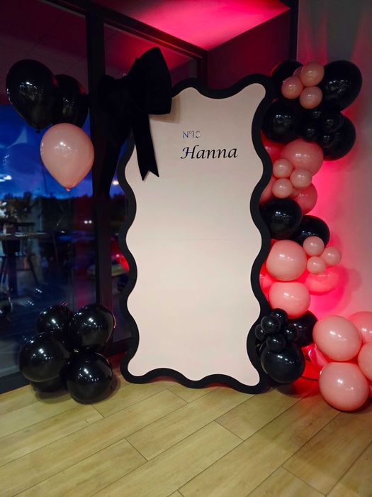 Ścianki do zdjęć,dekoracja przyjęć,girlandy balowe,