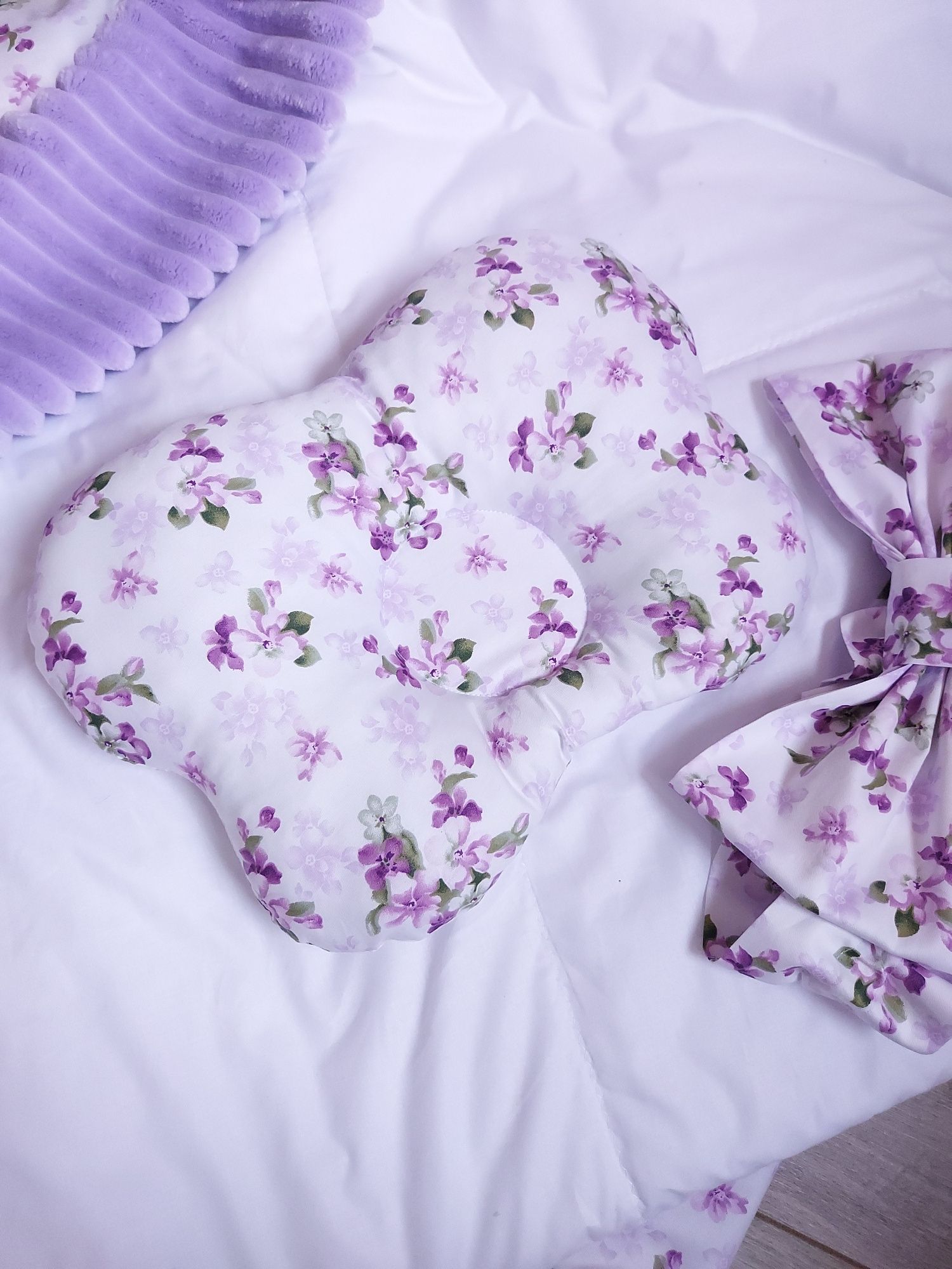 Подушка ортопедична дитяча, подушка-метелик для новонароджених