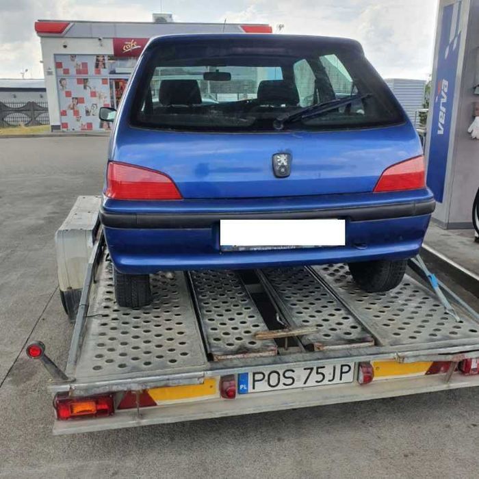 Peugeot 106 po lift 1.1 benzyna  na części kolor niebieski metalik