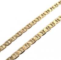 Złoty męski łańcuszek splot GUCCI•pożłacany ogniowo 18K 0,750pr