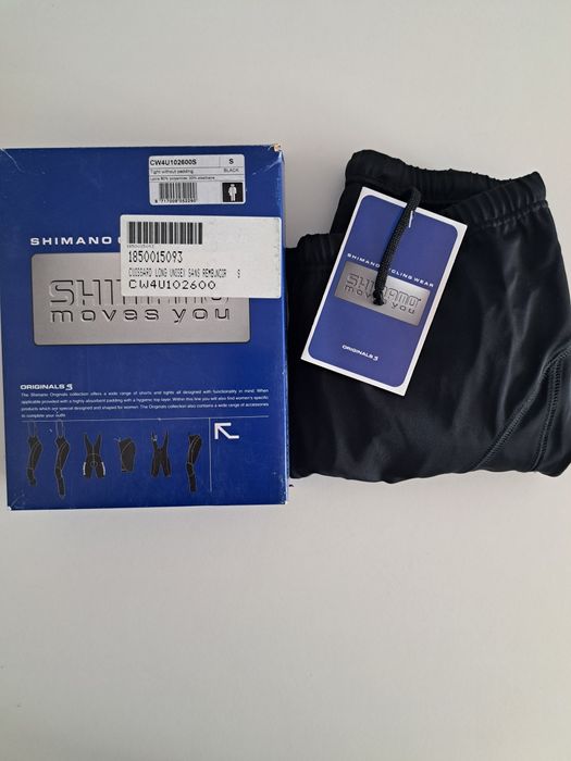 Spodnie/ getry rowerowe bez wkładki unisex SHIMANO - rozmiar S - nowe
