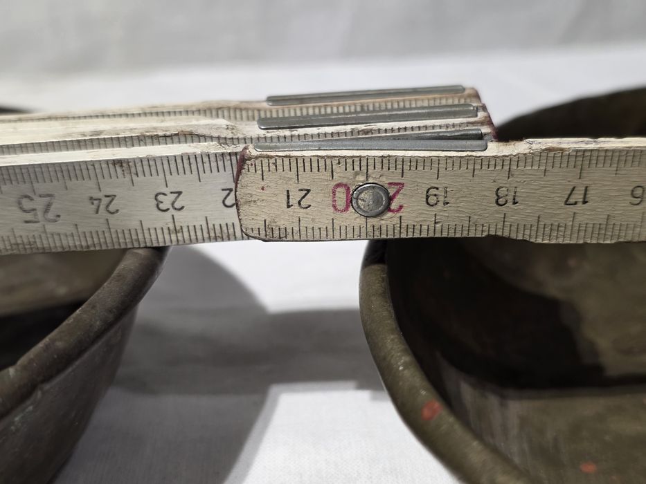 Szalki mosiężne do wagi 5kg 20cm