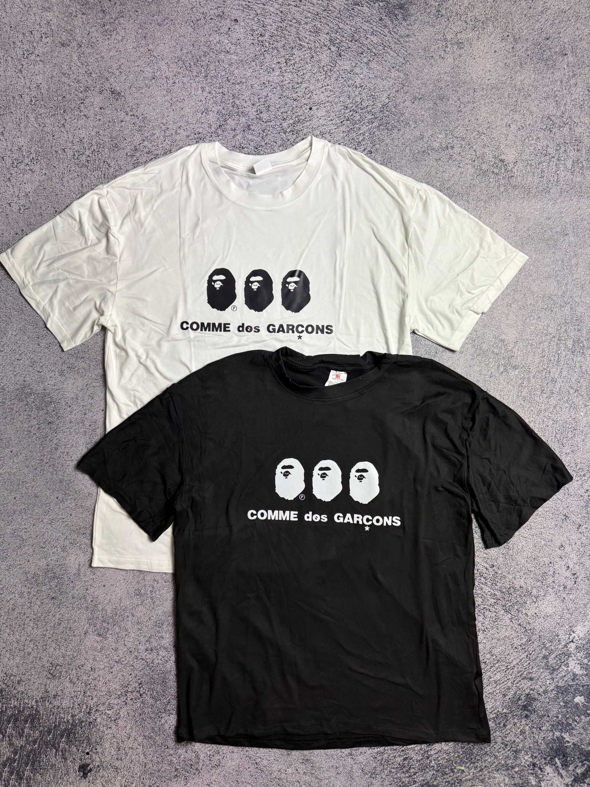 БЕЗ ПЕРЕДОПЛАТ! Футболки Bape x Comme Des Garcons