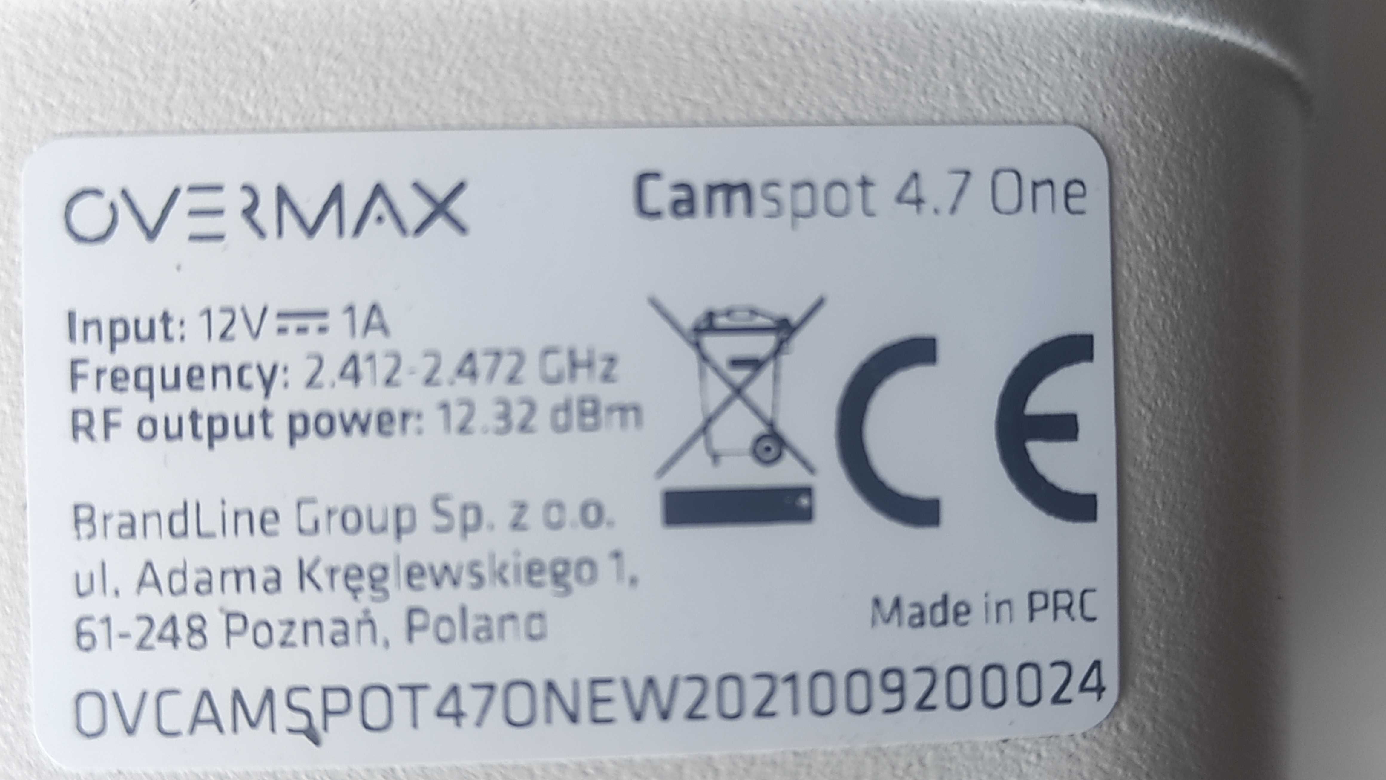kamera monitoring CAMSPOT 4 7 ONE FULL HD IP WIFI