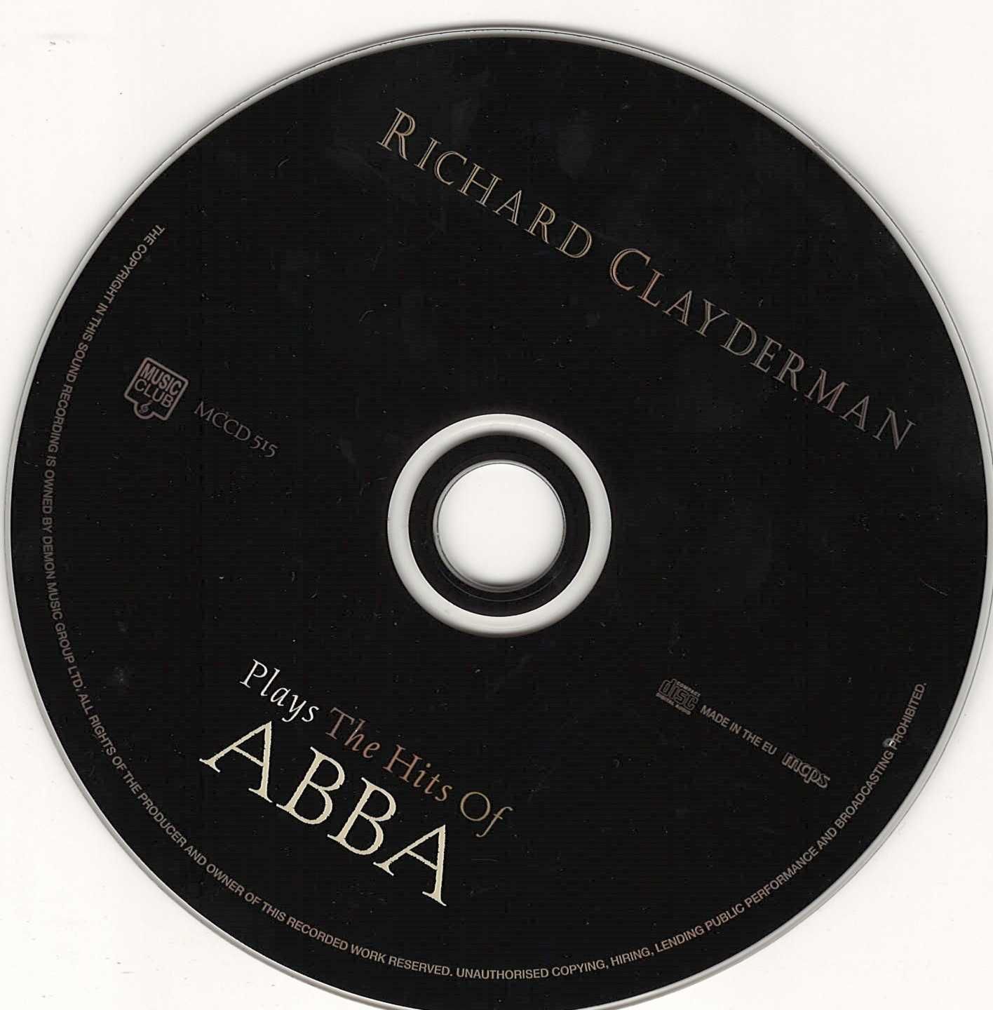 Richard CLADERMAN – Plays the Hits of Abba