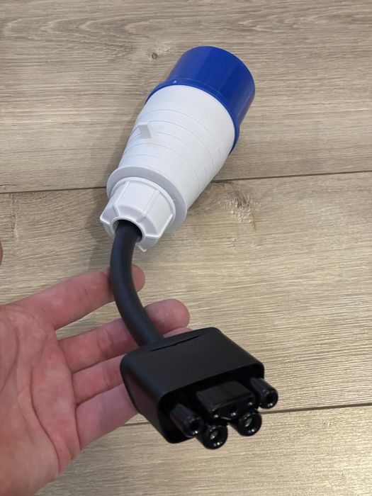 Хвіст адаптер перехідник кінцевик до оригінальної зарядки Tesla Gen 2