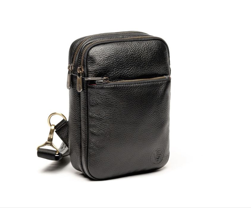 Сумка через плече шкіряна VS