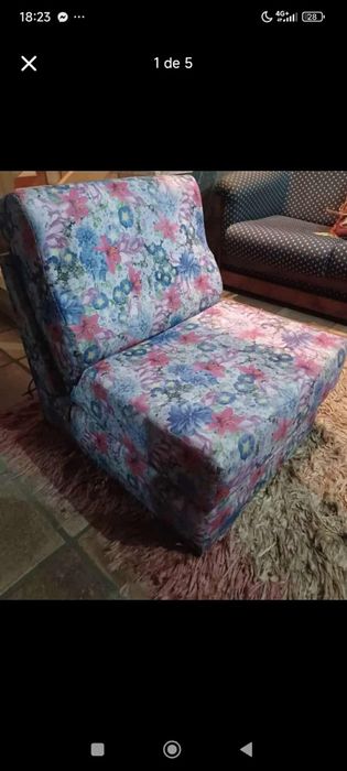 Vendo sofá cama individual