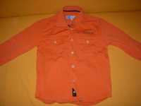 Camisa Sacoor Brothers Laranja + T'shirt River Hoods Branca 6 anos