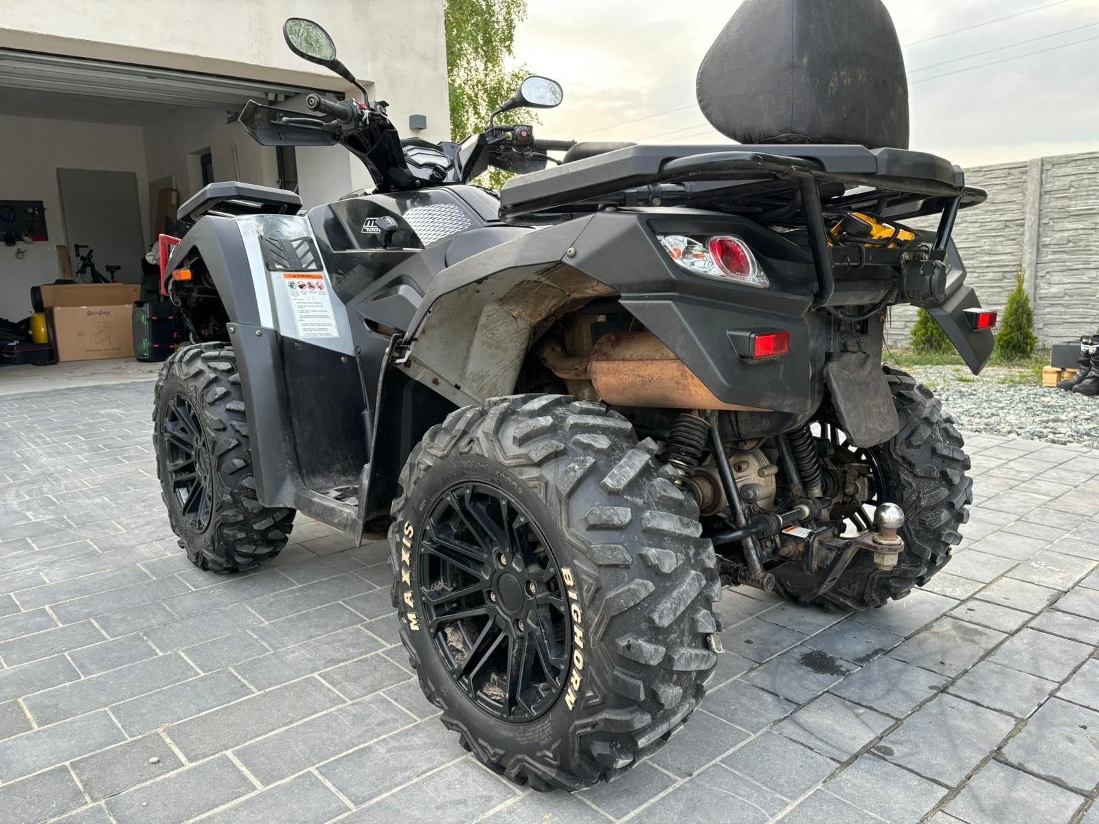 Kymco MXU 700 ze wspomaganiem!