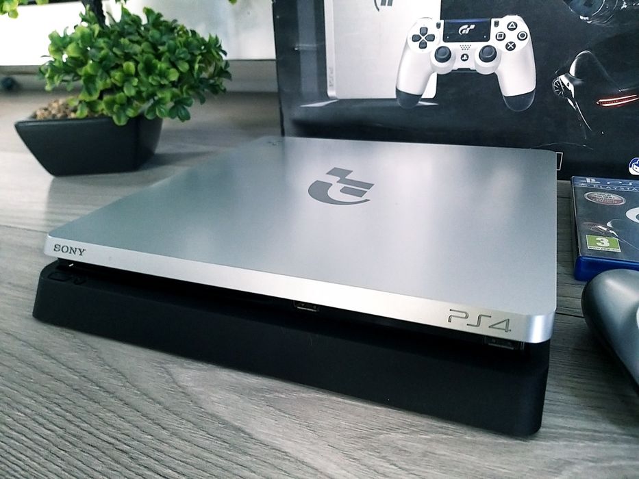 Ps4 Slim 1TB Limited Gran Turismo Komplet Jak Nowy Playstation4