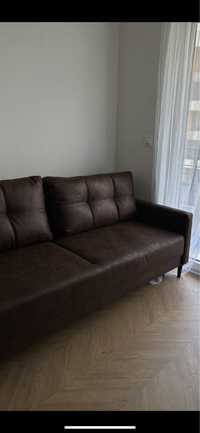 Rozkładana kanapa sofa benet DL z funkcja spania i pojemnikiem