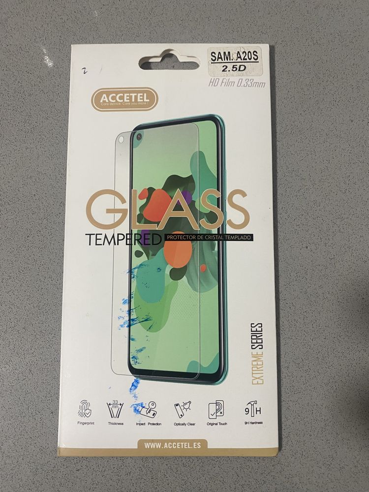 Pelicula  vidro SAMSUNG A20 A30 J3 Note 10 A20s