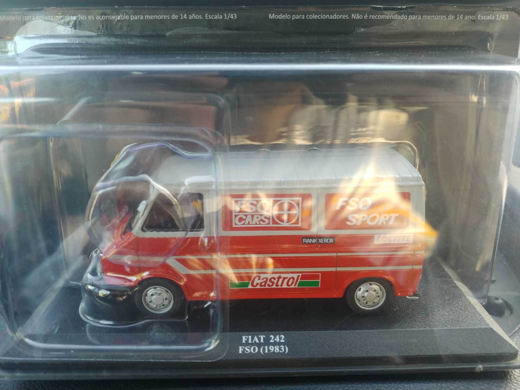 1:43 FIAT 242 assistance FSO Sport 1983