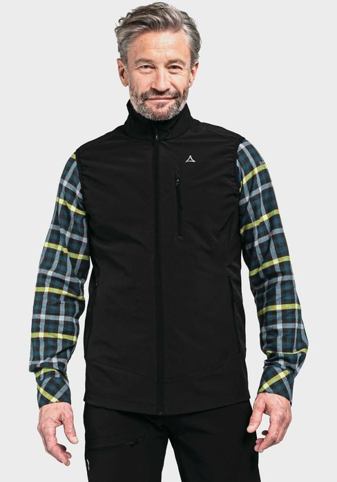 Kamizelka SCHÖFFEL Softshell Vest Martinau Męska Bezrękawnik Czarny 48