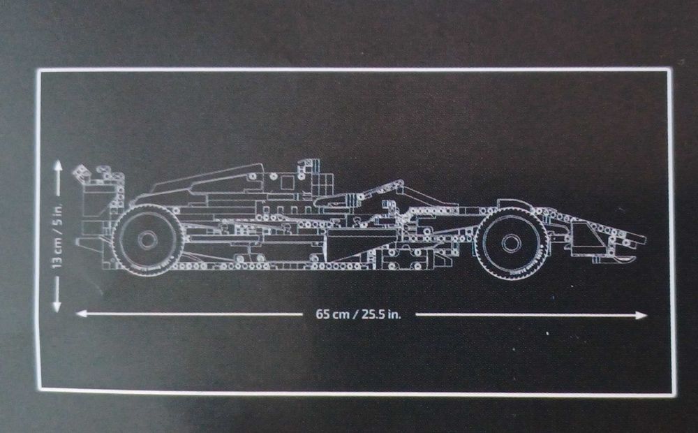 Klocki 42141 Samochód Formula F-1 McLaren 1432 PCS
