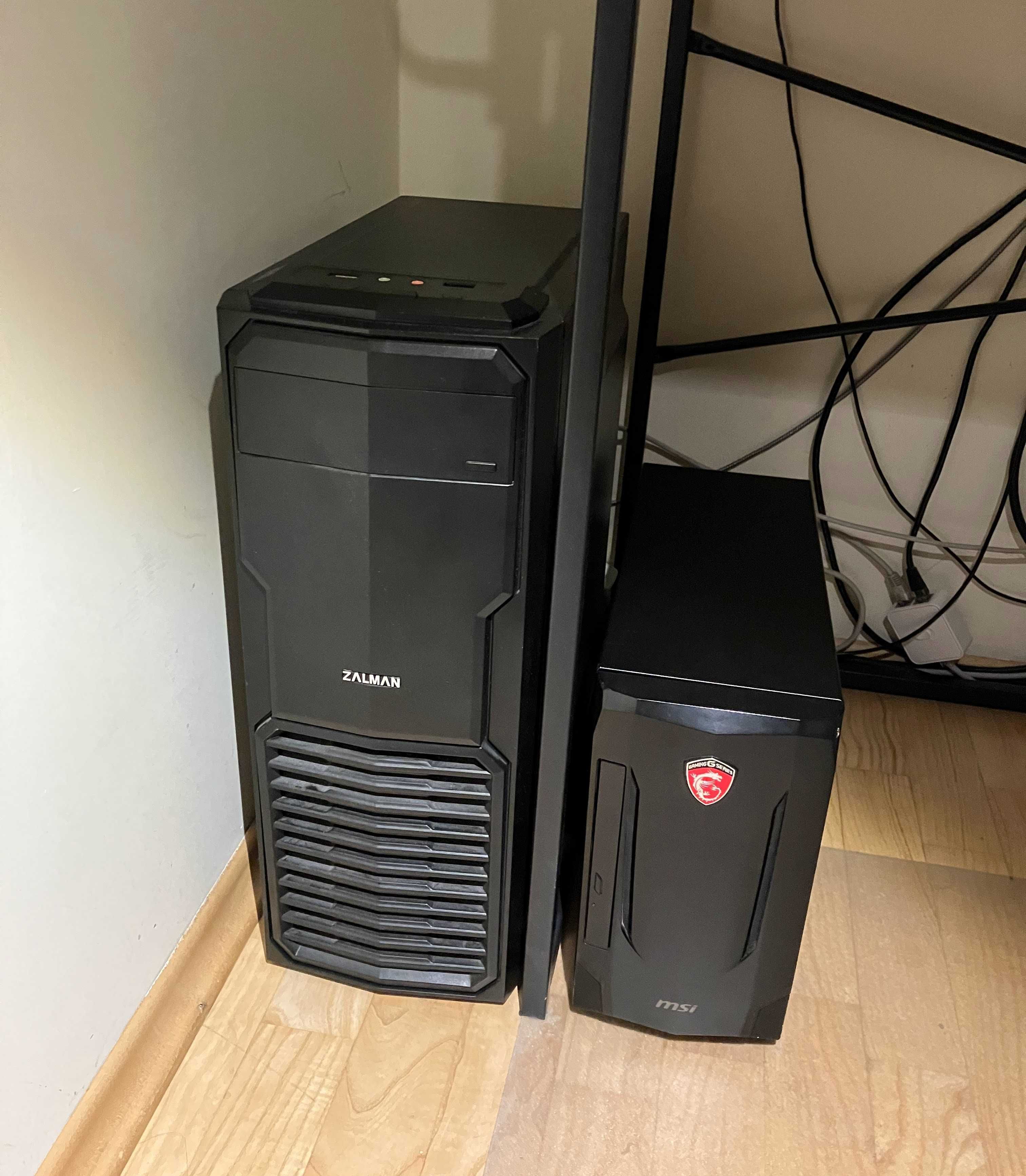 Obudowa mini-ITX, oryginał MSI Nightblade MIB, napęd DVD