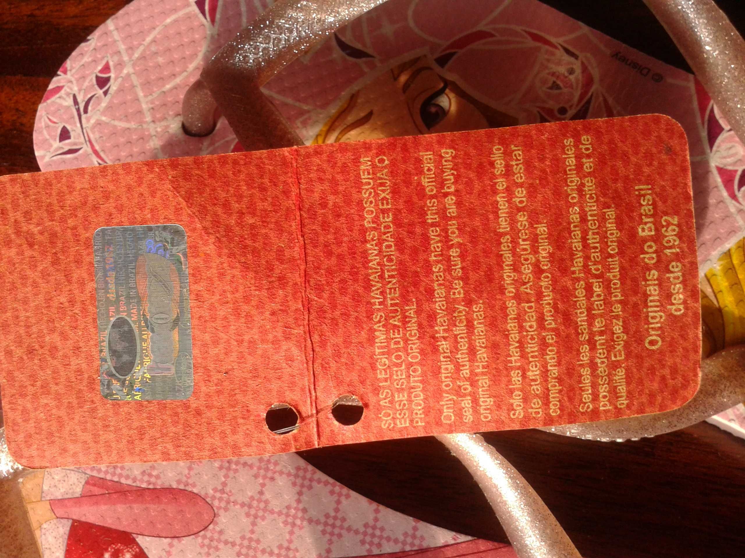japonki klapki rozmiar 35 - 36   havaianas