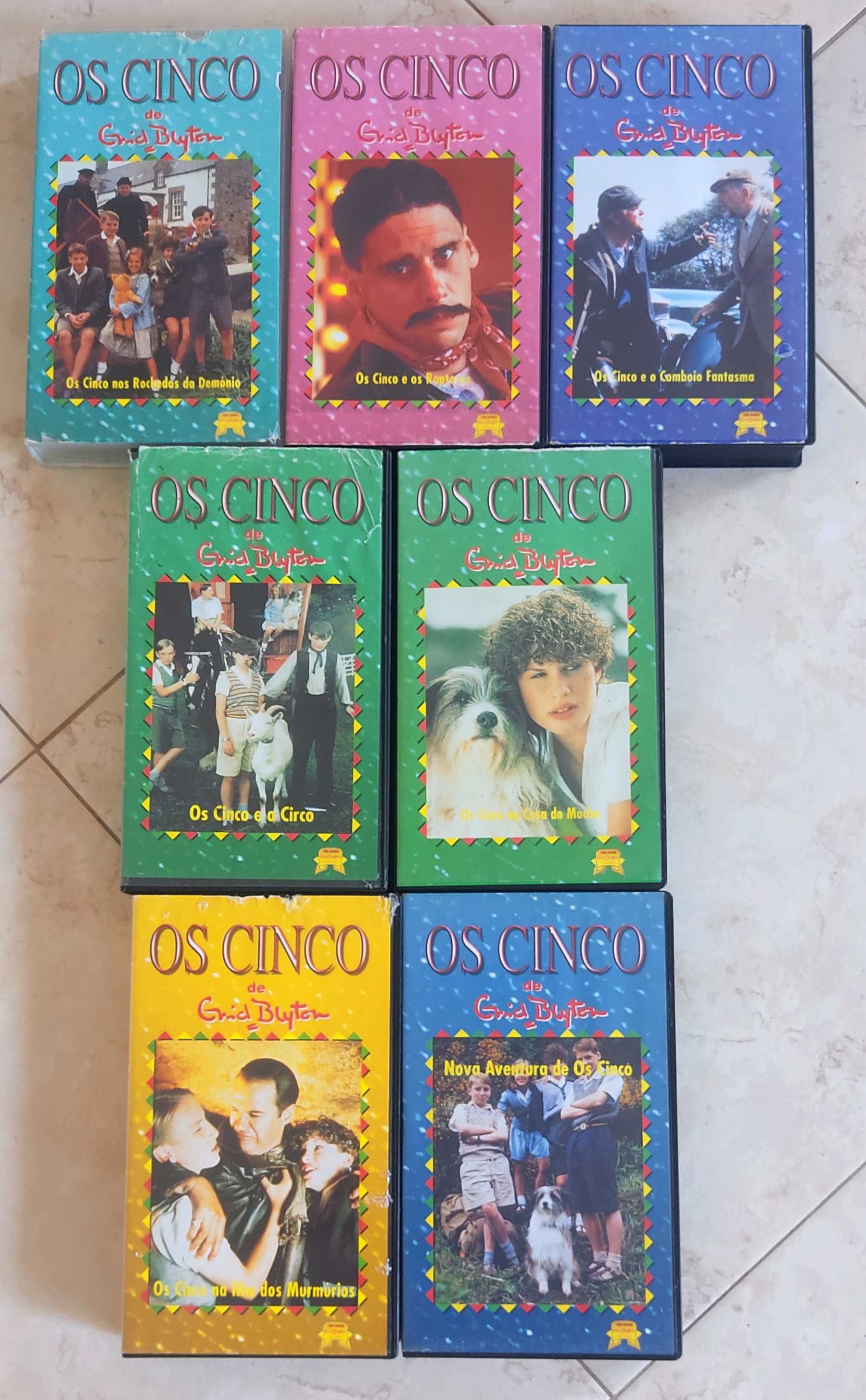 VHS Os Cinco de Enyd Blyton (Falado em Português)